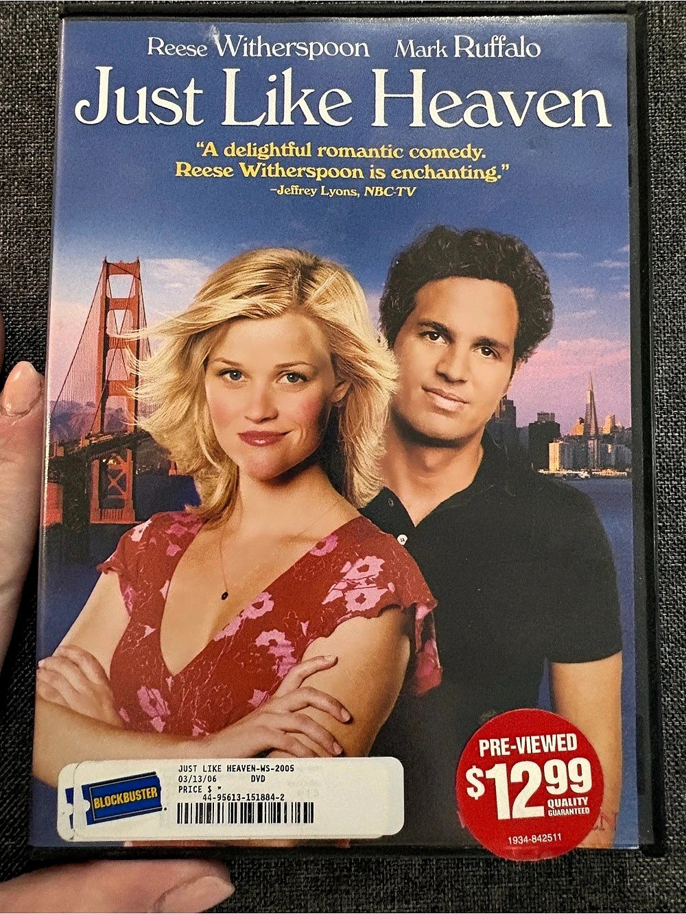 Just Like Heaven DVD Movie